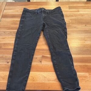 American Eagle Outfitters Black Straight Leg Jeans
